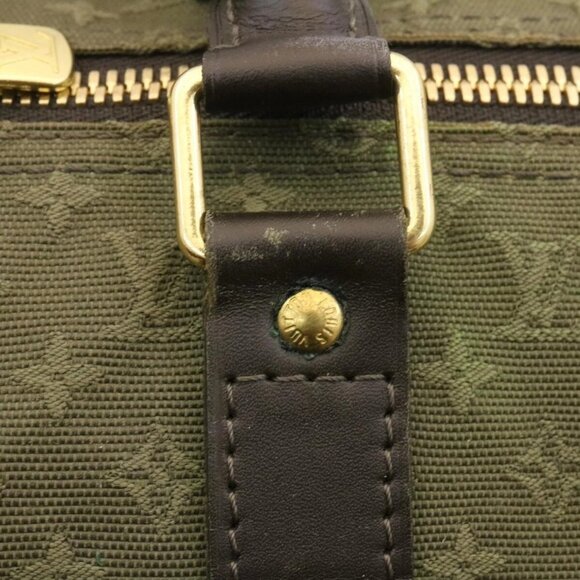 LOUIS VUITTON Monogram Mini Keepall Bandouliere55 Boston Bag Khaki Auth - Picture 5 of 15